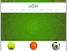 Tablet Screenshot of greenspor.com